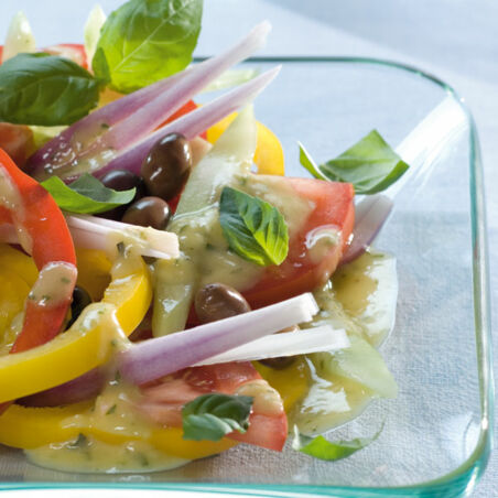 Würziger Sommersalat Würziger Sommersalat