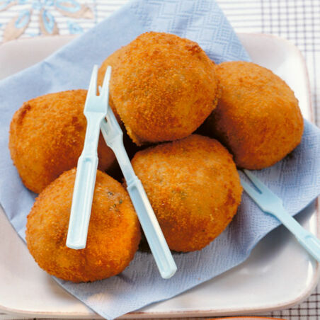 Knusprige Fleischbällchen Knusprige Fleischbällchen