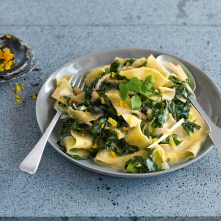 Mangold in Orangensauce Mangold in Orangensauce