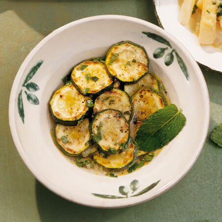 Marinierte Zucchini Marinierte Zucchini