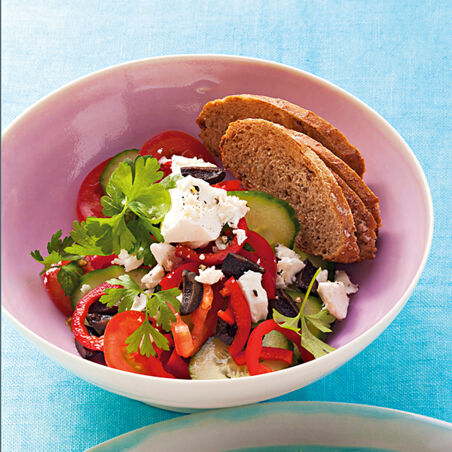 Mediterraner Frühstücksteller Mediterraner Frühstücksteller