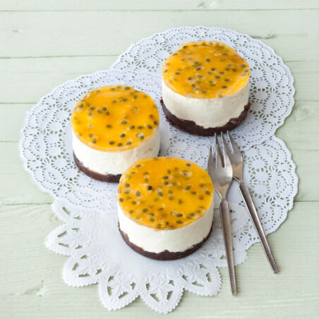 Passionsfruchttörtchen Passionsfruchttörtchen