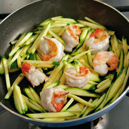 Garnelen-Zucchini-Risotto Garnelen-Zucchini-Risotto