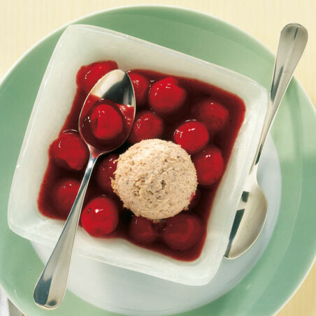 Kirschen in Portweinsauce Kirschen in Portweinsauce