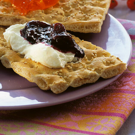 Brombeerkonfitüre mit Kakao Brombeerkonfitüre mit Kakao