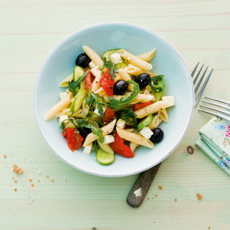 Bunter Nudelsalat Bunter Nudelsalat