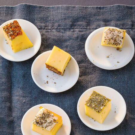 Käse im Pfeffermantel Käse im Pfeffermantel