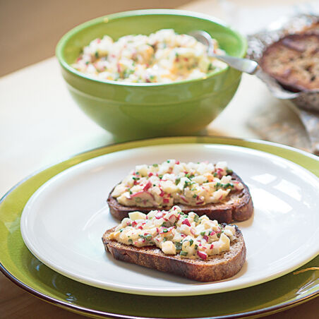 Radieschen-Eier-Tatar Radieschen-Eier-Tatar