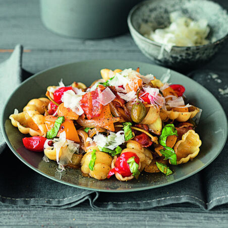 Paprika-Tomaten-Pasta Paprika-Tomaten-Pasta