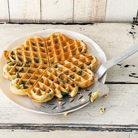 Spinatwaffeln Spinatwaffeln