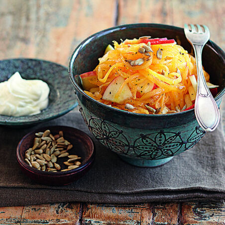Kürbis-Apfel-Rohkost Kürbis-Apfel-Rohkost