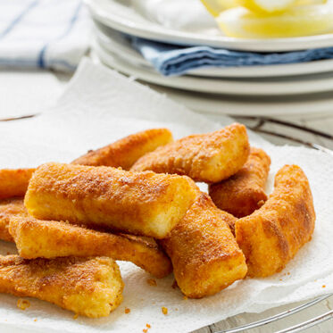 Gebackene Zanderfilets Gebackene Zanderfilets