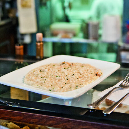 RISOTTO AI GAMBERI RISOTTO AI GAMBERI