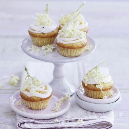 Holunder-Cupcakes Holunder-Cupcakes