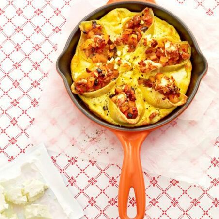 Gefüllte Conchiglioni Gefüllte Conchiglioni