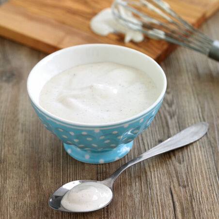 Vegane »Sahnecreme« (Grundrezept) Vegane »Sahnecreme« (Grundrezept)