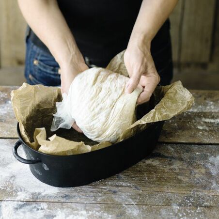 Landbrot ohne Kneten Landbrot ohne Kneten