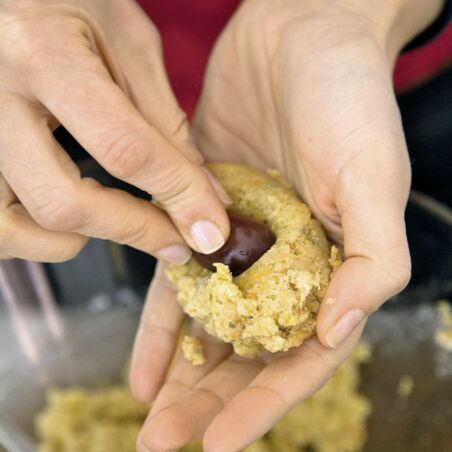 Sanddorn-Trauben-Gewürzbällchen Sanddorn-Trauben-Gewürzbällchen