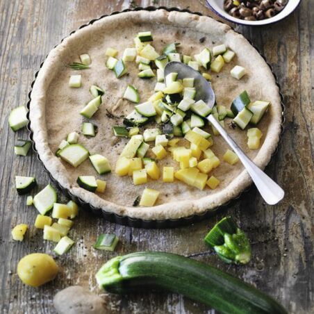 Kartoffel-Zucchini-Kuchen Kartoffel-Zucchini-Kuchen