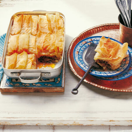 Teigpastete mit Hackfleisch Teigpastete mit Hackfleisch