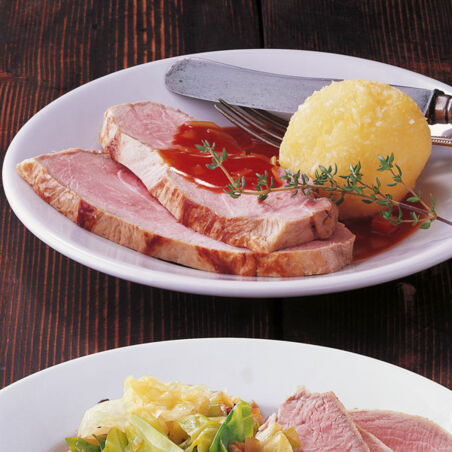 Schweineschulter mit Biersauce Schweineschulter mit Biersauce