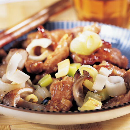 Lamm mit Austernsauce Lamm mit Austernsauce