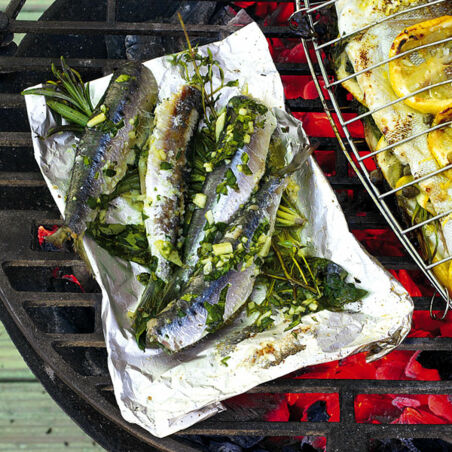 Kräuter-Knoblauch-Sardinen Kräuter-Knoblauch-Sardinen