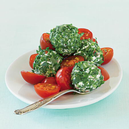 Ziegenkäse-Kugeln Ziegenkäse-Kugeln