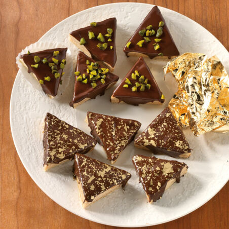 Baumkuchen-Ecken mit Weihnachtsgewürzen Baumkuchen-Ecken mit Weihnachtsgewürzen