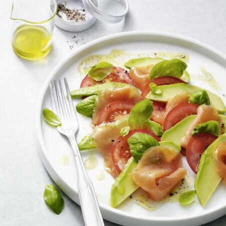 Avocado-Lachs-Caprese Avocado-Lachs-Caprese