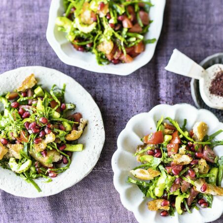 Fattoush mit Granatapfel Fattoush mit Granatapfel
