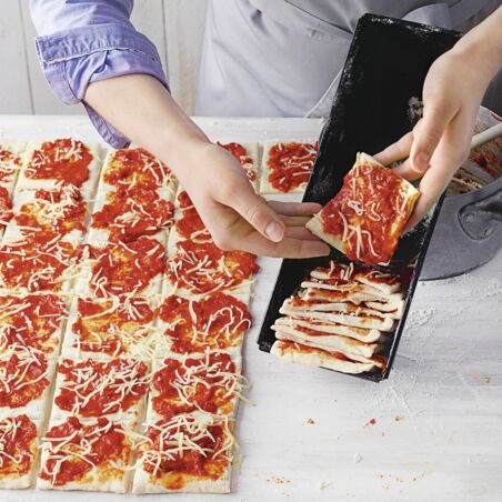 Pizza-Ziehharmonikabrot Pizza-Ziehharmonikabrot