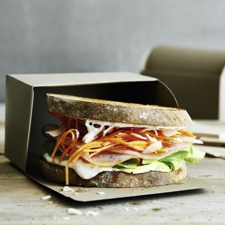 Spicy Putenbrust auf Brot Spicy Putenbrust auf Brot