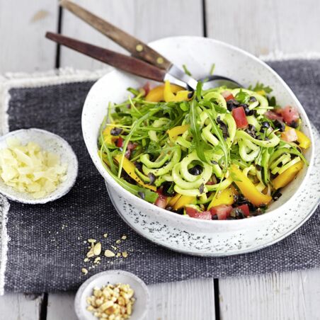 Zucchininudel-Salat Zucchininudel-Salat