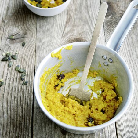 Kokos-Kürbis-Porridge Kokos-Kürbis-Porridge