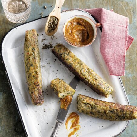 Würzige Soja-Salsiccia Würzige Soja-Salsiccia