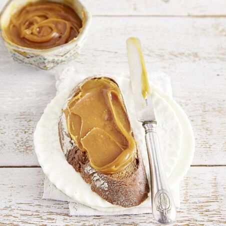 Karamell mit Fleur de Sel Karamell mit Fleur de Sel