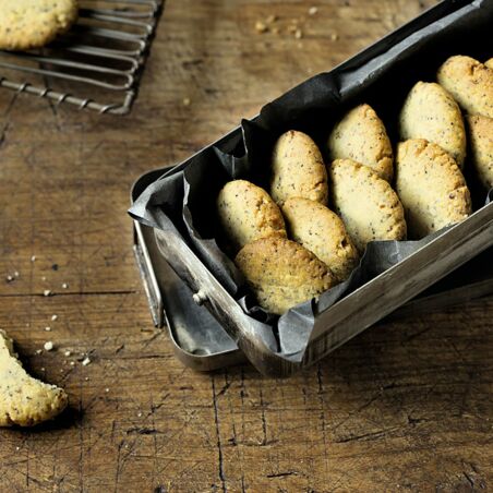 Zitronen-Mohn-Cookies Zitronen-Mohn-Cookies