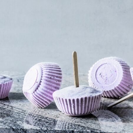 Heidelbeer-Buttermilch-Eis Heidelbeer-Buttermilch-Eis