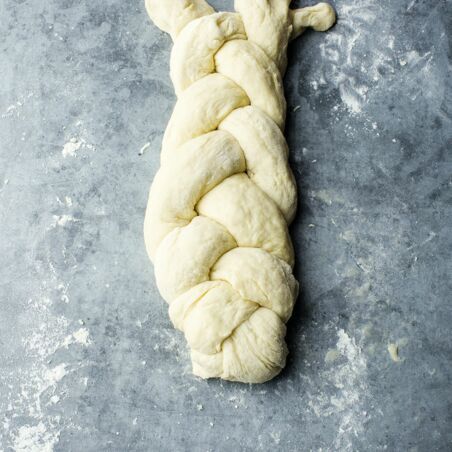 Schneller Quarkzopf Schneller Quarkzopf