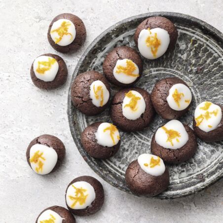 Orangen-Schoko-Cookies Orangen-Schoko-Cookies