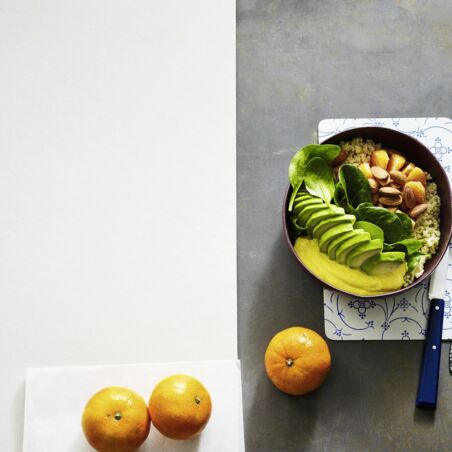 Avocado-Mandarinen-Bowl Avocado-Mandarinen-Bowl