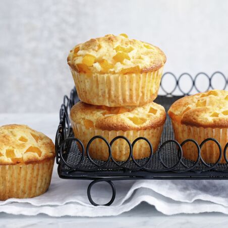 Pfirsich-Joghurt-Muffins Pfirsich-Joghurt-Muffins