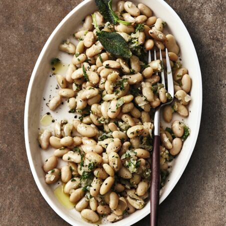 Italienische Salbeibohnen Italienische Salbeibohnen