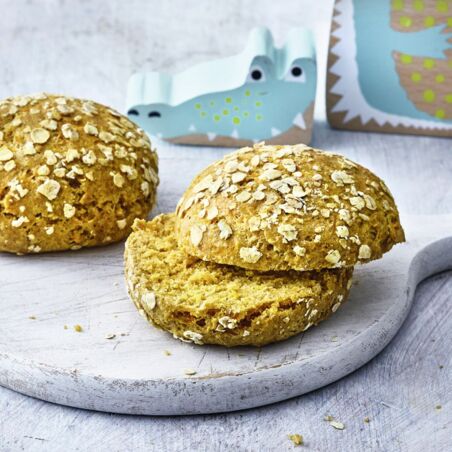 Haferflockenbrötchen Haferflockenbrötchen