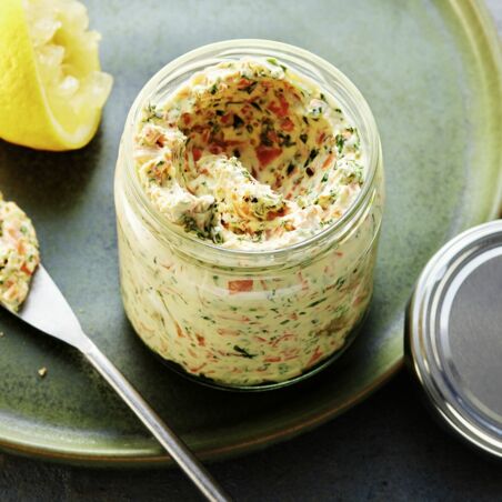 Möhren-Kräuter-Frischkäse Möhren-Kräuter-Frischkäse