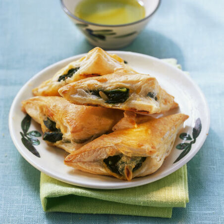 Spinat-Mozzarella-Ecken Spinat-Mozzarella-Ecken