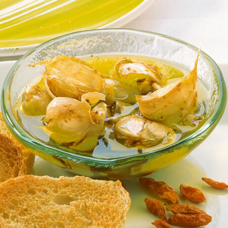 Knoblauch in Öl Knoblauch in Öl