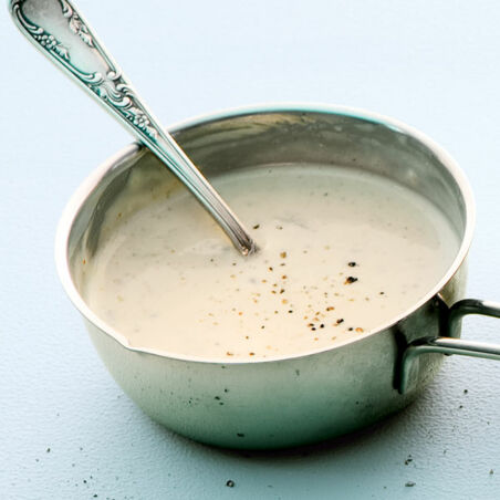 Sahnesauce mit Gorgonzola Sahnesauce mit Gorgonzola