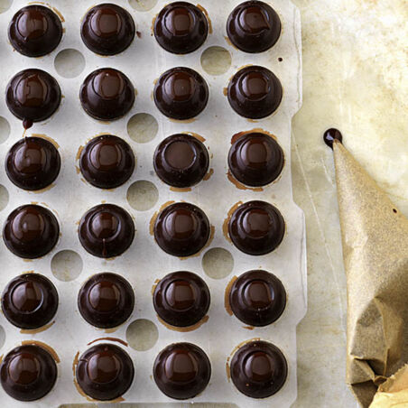 Erdbeer-Balsamico-Pralinen Erdbeer-Balsamico-Pralinen